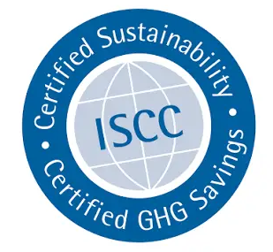 Logo officiel ISCC EU - Certification durable et réduction des émissions de GES